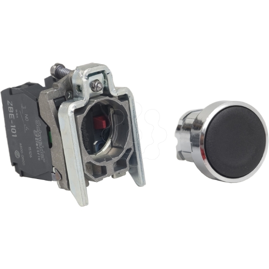 Imagem de Botao de descarga preto 1na+1nc custo