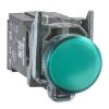 Imagem de Luz piloto completa o22 lente planicie verde com led integral 440 ... 460v
