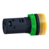 Imagem de Buzzer amarelo luminoso continuo ou intermitente 24v ac/dc