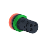 Imagem de Buzzer luz vermelha vermelha continua ou intermitente 230/240v a