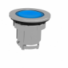 Imagem de Flush mounted blue flush caps illum pushbutton head for intecim al led push push