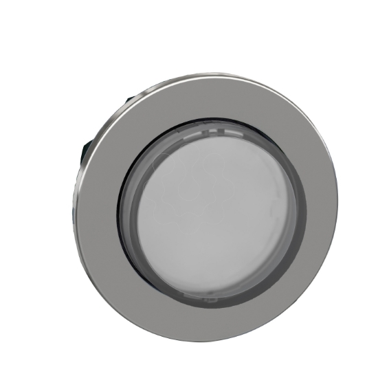 Imagem de Cabeza pulsador flush luminoso blanco saliente led