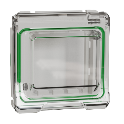 Mostrar detalhes para Adaptador com tampa Unica IP44 Branco Imagem de Adaptador com tampa Unica IP44 Branco