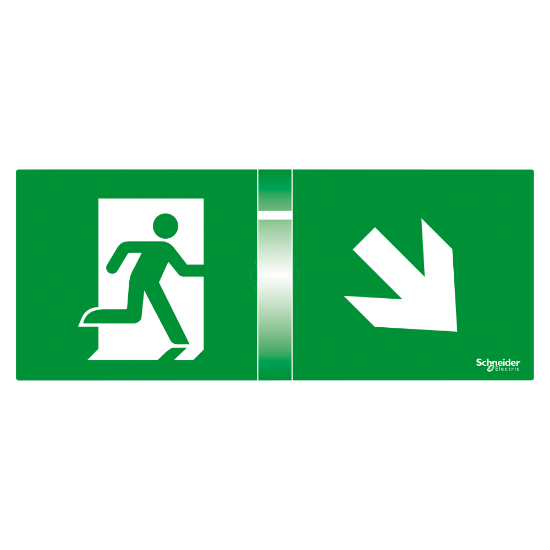 Imagem de Exiway Smartled - 24m - ISO 45° pictograms FOR PICTOSCREEN - 4 pictos