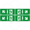 Imagem de Exiway Smartled - 24m - ISO 45° pictograms FOR PICTOSCREEN - 4 pictos