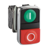 Imagem de Duplo interruptor verde-vermelho ip66