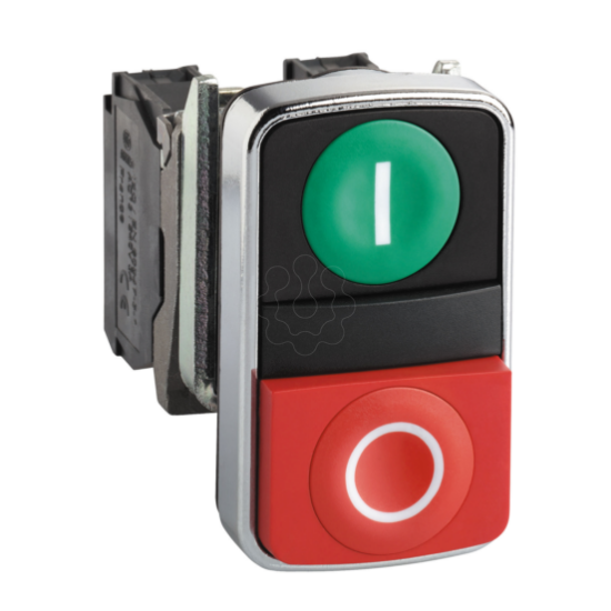 Imagem de Duplo interruptor verde-vermelho ip66