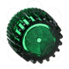 Imagem de 30mm color cap for illuminate pushbutton green   type K KX SK