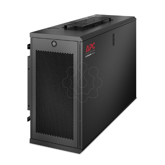 Imagem de Armario de Montagem em Parede NetShelter WX 6U Baixo Perfil Ventoinhas de 230V
