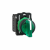 Imagem de Selector iluminado verde 3 posicoes fijas 230v 1na1nc