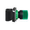 Imagem de Selector iluminado verde 3 posicoes fijas 230v 1na1nc