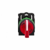 Imagem de Interruptor selector iluminado vermelho - o 22-3 posicoesicao - 24 v - 1 no + 1 nc