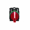 Imagem de Interruptor selector iluminado vermelho - o 22-3 posicoesicao - 240 v - 1 no + 1 nc