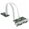 Imagem de Serial line interface Harmony iPC mini PCIe 2xRS232 Isolated for