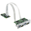 Imagem de Serial line interface Harmony iPC mini PCIe 2xRS232 Isolated for