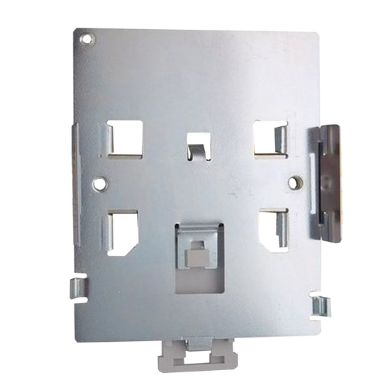Imagem de plate for mounting on symmetrical DIN rail