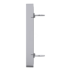Imagem de Cen.pl. f. 2 gng modular jack w. label fld  dust slide ss. Sys.Des.