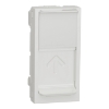 Imagem de Nova Unica -Tecla central RJ45 1 mod. - Branco