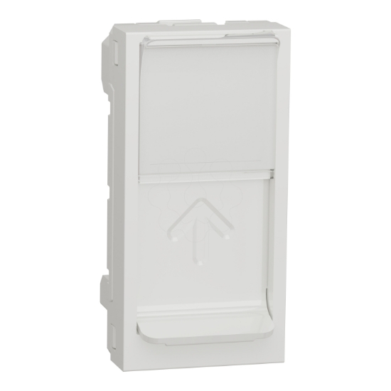 Imagem de Nova Unica -Tecla central RJ45 1 mod. - Branco