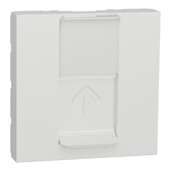 Imagem de Nova Unica -Tecla central RJ45 2 mod. - Branco