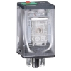 Imagem de Rele 2co 10a + botao  teste + led 120vac