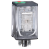 Imagem de Rele 2co 10a + botao  teste + led 120vac