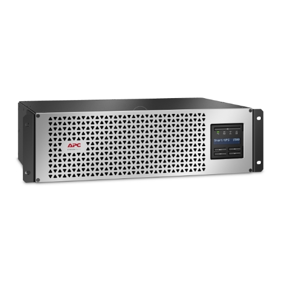 Imagem de APC Smart UPS Line Interactive 1500VA Lithium ion Rackmount 3U 230V 6 tomadas IEC C13 SmartConnect Port+SmartSlot Short Depth AVR LCD