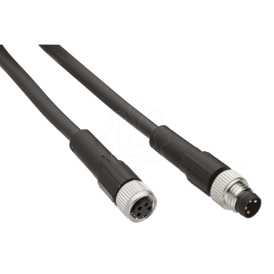 Imagem de TM7 expansion bus cable - straight - M12B female-wire - 1m