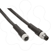 Imagem de TM7 expansion bus cable - straight - M12B female-wire - 1m