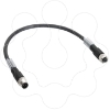 Imagem de TM7 daisy chain bus cable - straight - M12B male-female - 0.3m