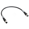 Imagem de TM7 daisy chain bus cable - straight - M12B male-female - 0.3m