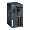 Imagem de Modicon Managed Switch - 8 portos para cobre + 1 port para fibra optica monomodo