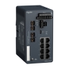 Imagem de Modicon Managed Switch - 8 portos para cobre + 2 ports para fibra optica monomodo