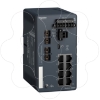 Imagem de Modicon Managed Switch - 8 portos para cobre + 2 ports para fibra optica monomodo