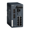 Imagem de Modicon Managed Switch - 8 portos para cobre + 2 ports para fibra optica monomodo