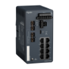 Imagem de Modicon Managed Switch - 8 portos para cobre + 2 ports para fibra optica multimodo