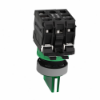 Imagem de Selector  luminosous verde 3 posicoes fijas 24vac / dc