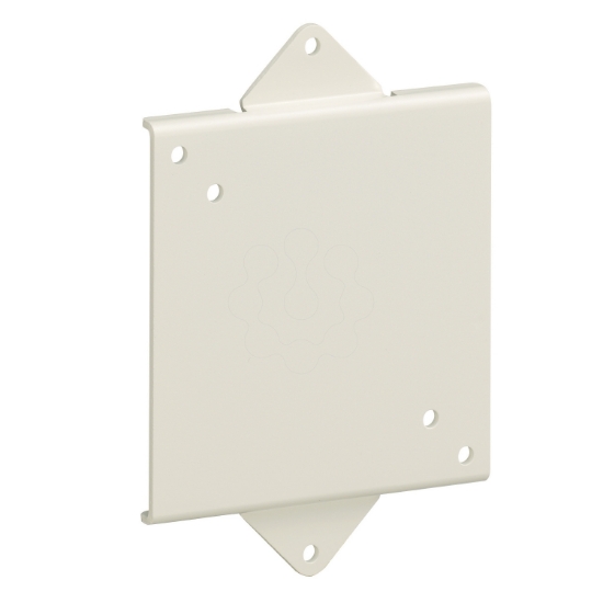Imagem de Harmony XVS Wall mounting plate for editable alarms mounting 96 mm or 72 mm DIN rail