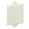 Imagem de Harmony XVS Wall mounting plate for editable alarms mounting 96 mm or 72 mm DIN rail