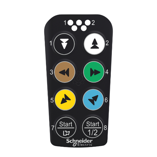 Imagem de Adesivo frontal para botoeira sem fio eXLhoist compact ZART8LS