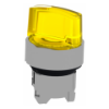 Imagem de Cabeca selector iluminado amarillo 2 posicoes fijas