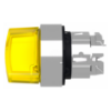 Imagem de Cabeca selector iluminado amarillo 2 posicoes  retorno esquerda