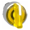 Imagem de Cabeca selector iluminado amarillo 3 posicoes retorno cen