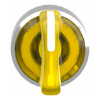 Imagem de Cabeca selector iluminado amarillo 3 posicoes retorno cen