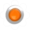 Imagem de Cabeca de saida  botao flush   luminosous  laranja l