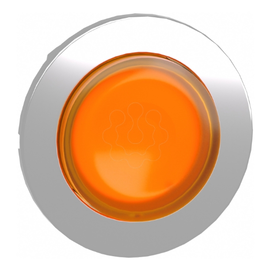 Imagem de Cabeca de saida  botao flush   luminosous  laranja l