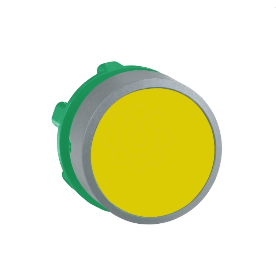 Imagem de Cabeca  botao   amarelo  cor cim