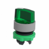 Imagem de Cabeca selector iluminado verde 2 posicoes fijas  cor cim