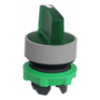 Imagem de Cabeca selector iluminado verde 3 posicoes fijas  cor cim