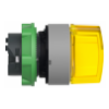 Imagem de Cabeca selector iluminado  amarelo 3 posicoes retorn centralol